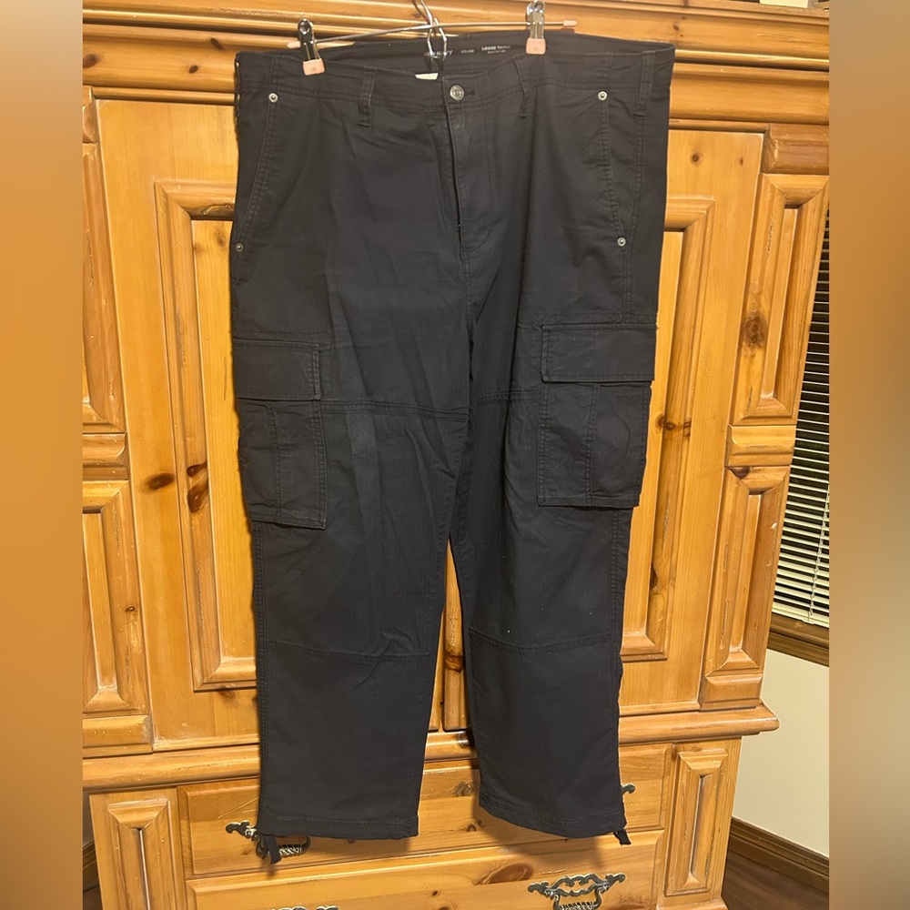 Old Navy Loose Taper Ripstop Cargo Pants 40x30